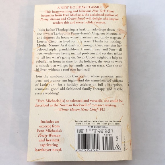 ⭐️5 for $15⭐️Family Blessings by Fern Michaels | Book - Picture 2 of 2